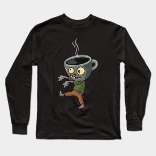 Zombie Coffee Long Sleeve T-Shirt